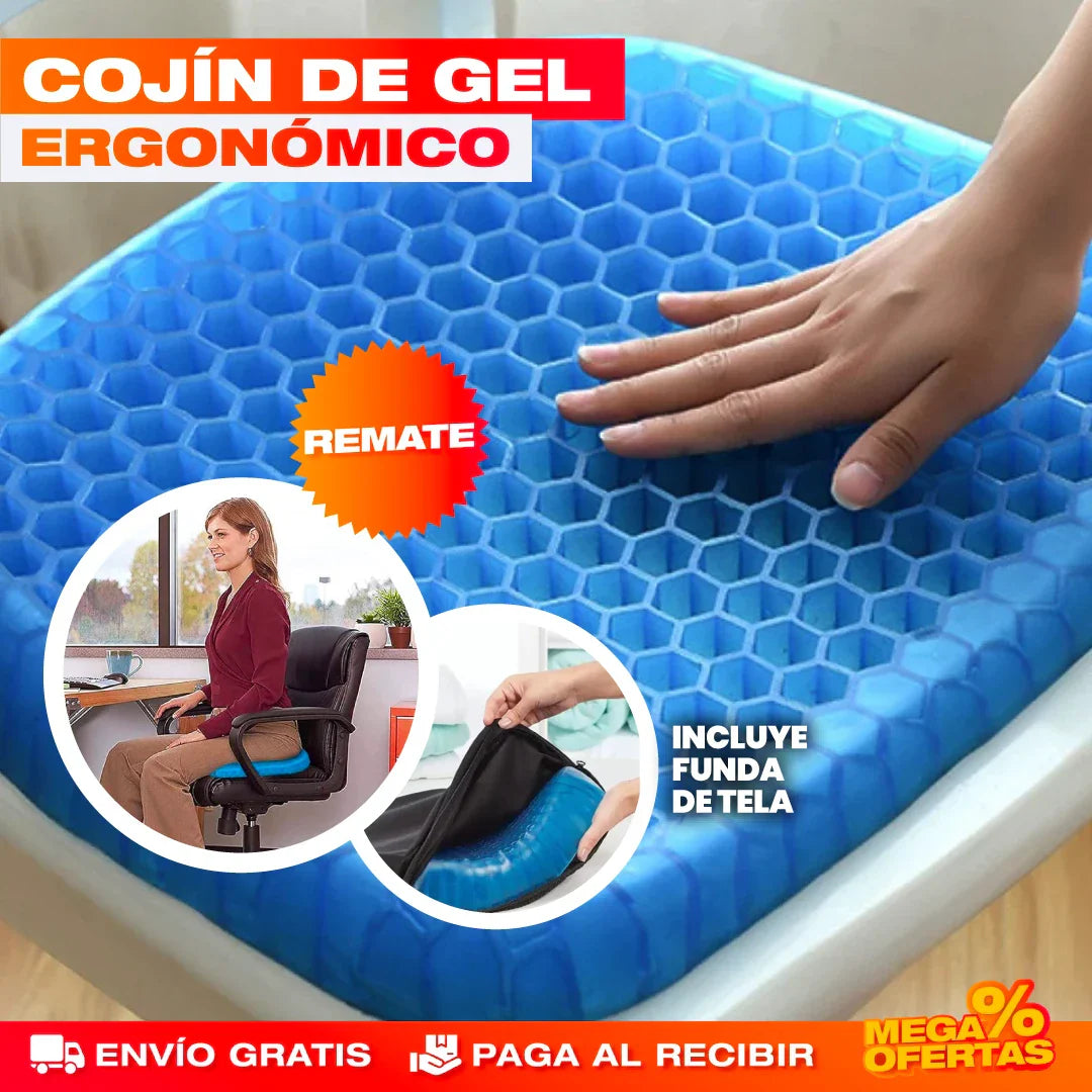 Almohadón con Gel Relajante Antiestrés