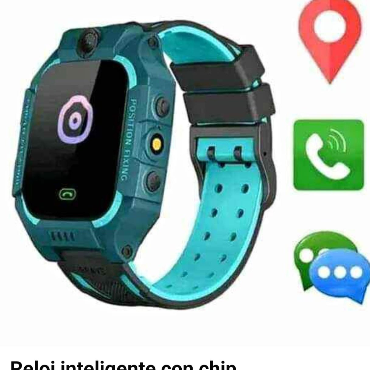 SMARTWATCH KIDS CON CHIP Y GPS