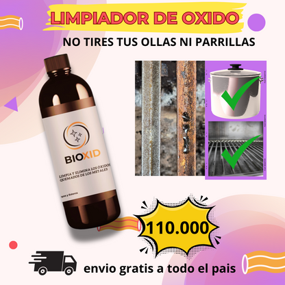 Limpia Oxido/quemadura de Parrillas/olla