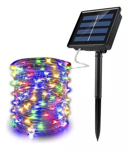 LED CON PLACA SOLAR PARA NAVIDAD