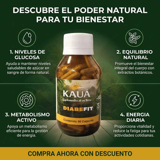 DiabeFit™ - Recuperá Tu Energía Natural Sin Depender de Pastillas