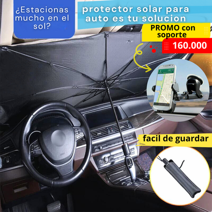 Sombrilla parasol para el auto